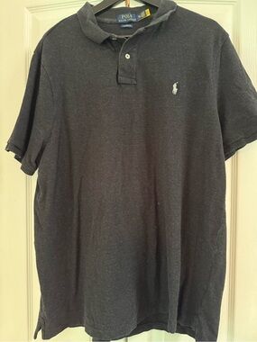 Polo by Ralph Lauren Navy Blue Short-Sleeve Polo Shirt